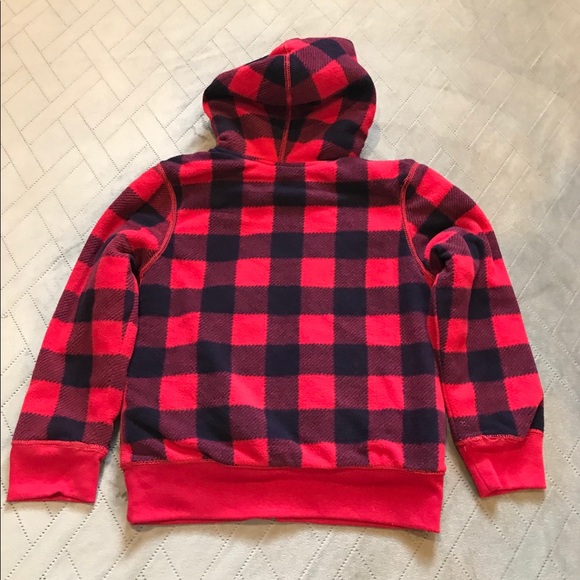 NWT The Children’s Place Buffalo check plaid  Sherpa lined Sz5/6 - Picture 2 of 5